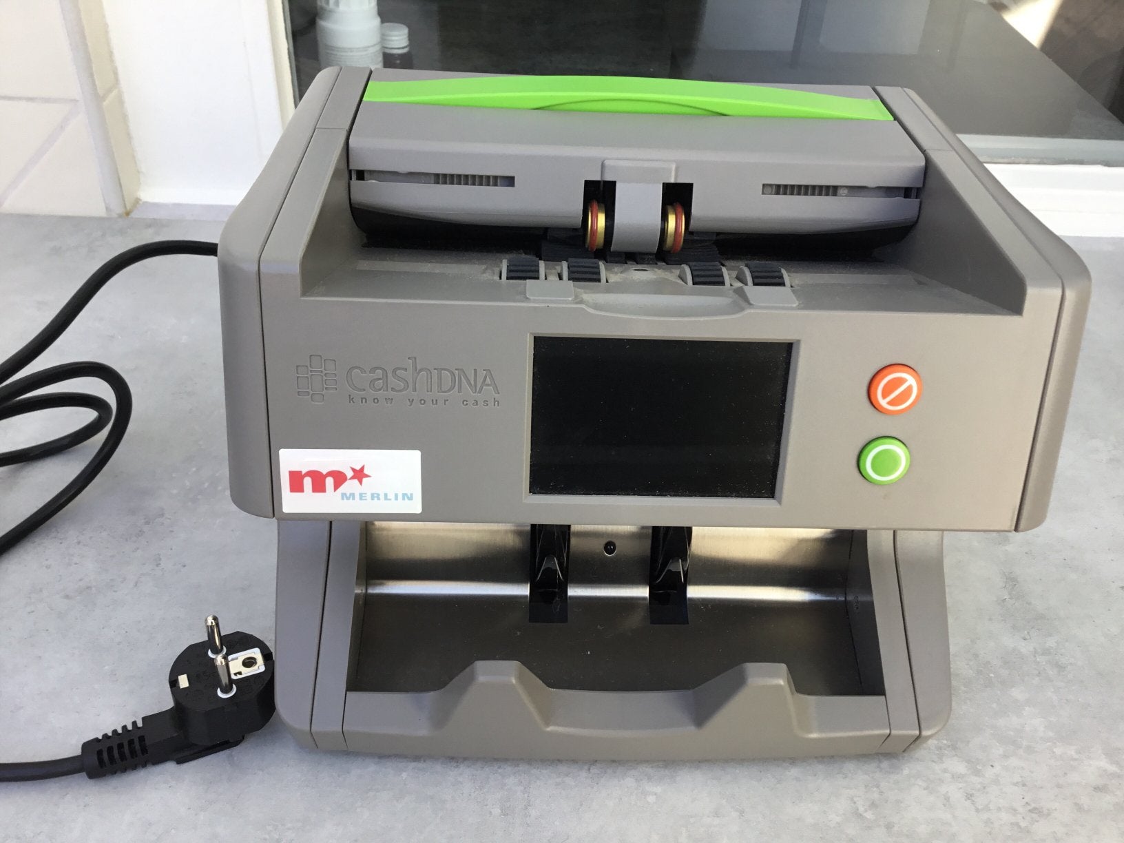 Biljetten tel machine, Ophalen, Gebruikt