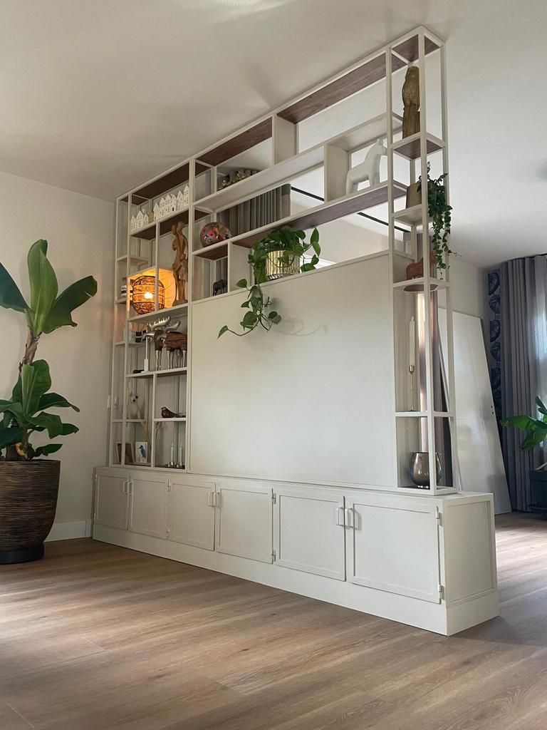 Op maat Roomdivider Televisie meubel kastenwand naar wens, Ophalen, Nieuw, Overige materialen, Modern industrieel tijdloos