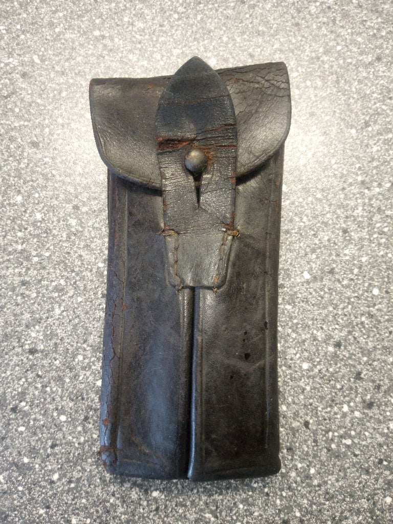 WW1 WO1 origineel Luger p08 magazijntasje, Ophalen of Verzenden, Overige soorten, Duitsland, Overige typen