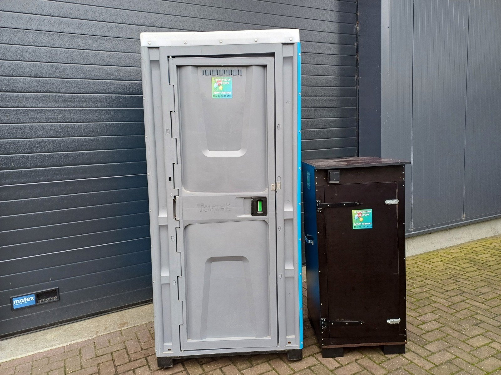 Te huur mobiele douche cabine nooddouche, Ophalen of Verzenden, Overige