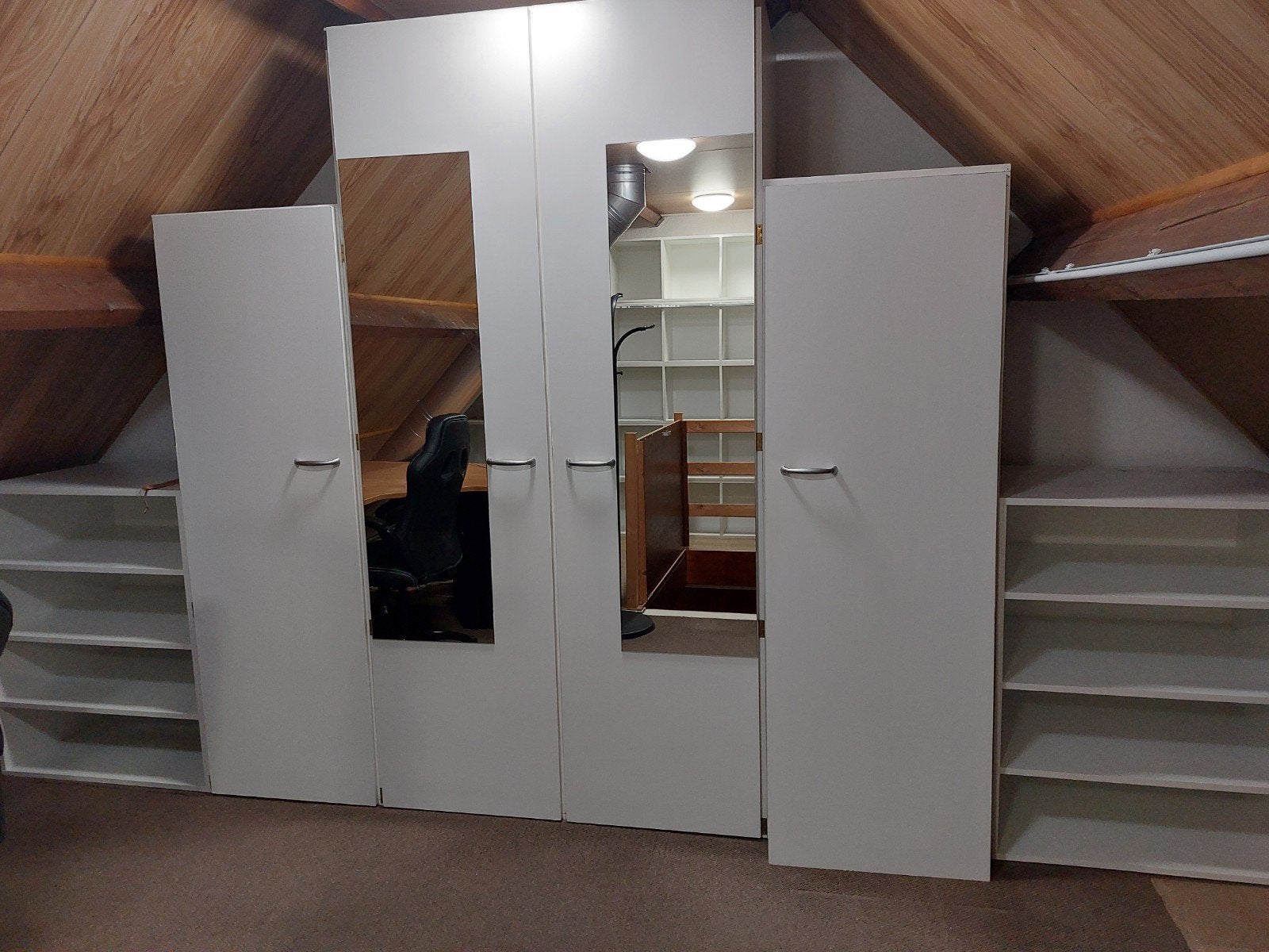 Complete kastenwand wit eventueel ook los te koop, Ophalen, 150 tot 200 cm, 25 tot 50 cm, Overige houtsoorten