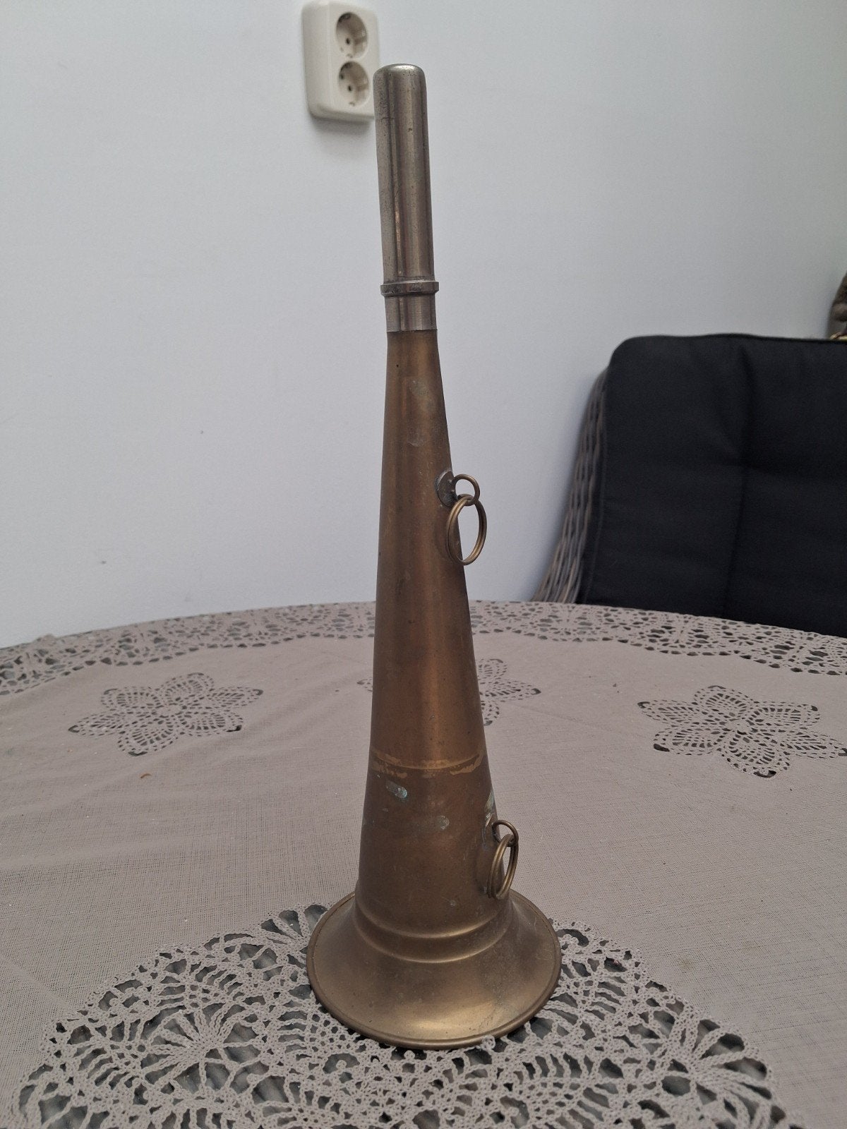 Vintage Koperen Toeter - Decoratief of Functioneel, Ophalen of Verzenden, Koper