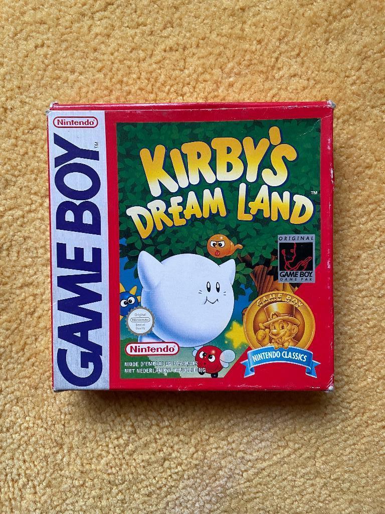 Nintendo Game Boy Kirby's dream land, compleet, Avontuur en Actie, 1 speler, Ophalen of Verzenden, Zo goed als nieuw