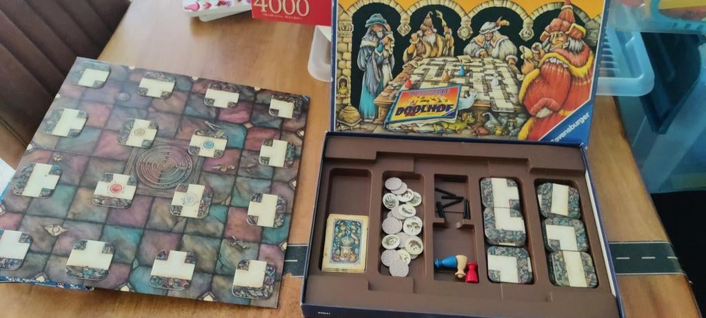 Doolhof bordspel van Ravensburger, Drie of vier spelers, Ophalen, Gebruikt, Ravensburger