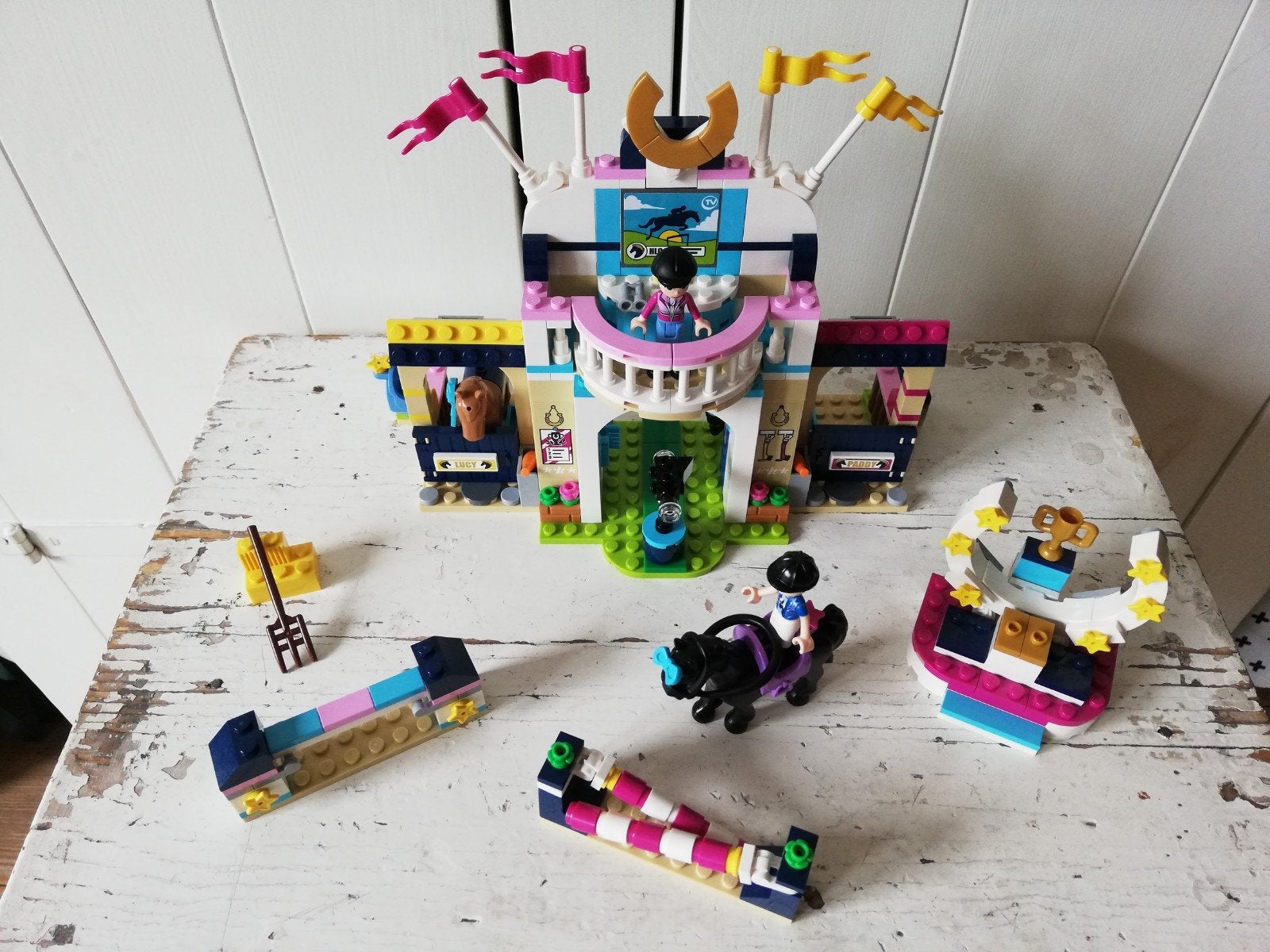 Lego Friends 41367 Stephanie's paardenconcours, Gebruikt, Lego, Friends, Ophalen of Verzenden