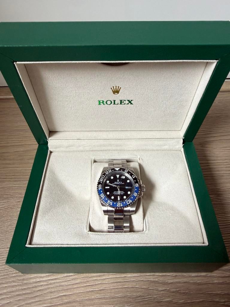 Rolex GMT-Master II ‘Batman’, Sieraden, Tassen en Uiterlijk, Horloges | Heren, Polshorloge, Overige materialen, Nieuw, Ophalen of Verzenden