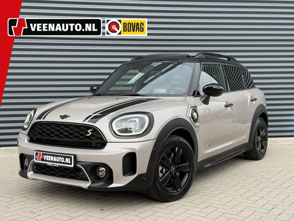 MINI Countryman 1.5 Cooper SE ALL4 Pano/H&K/Camera/Elec stoe, Auto's, Automaat, Gebruikt, Zwart, Countryman