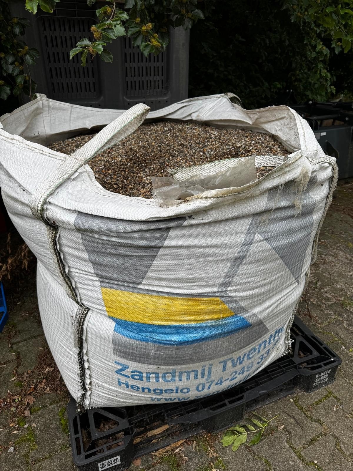 Big bag grind 2-8 mm, Tuin en Terras, Grind, Keien en Split, Ophalen