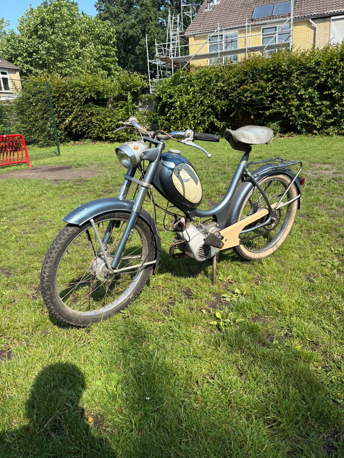 Hercules mf221 schuurvondst, Ophalen, Maximaal 45 km/u, Zo goed als nieuw, 47 cc
