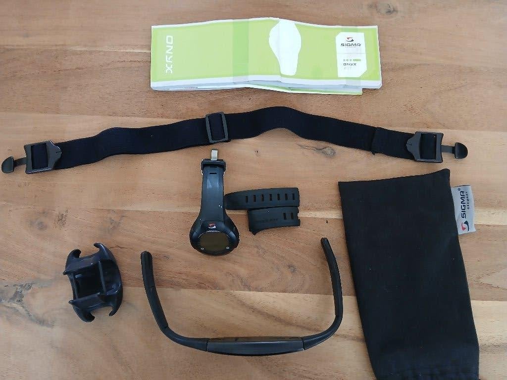Sigma hartslagmeter met borstband, Ophalen, Gebruikt, Sigma, Met borstriem