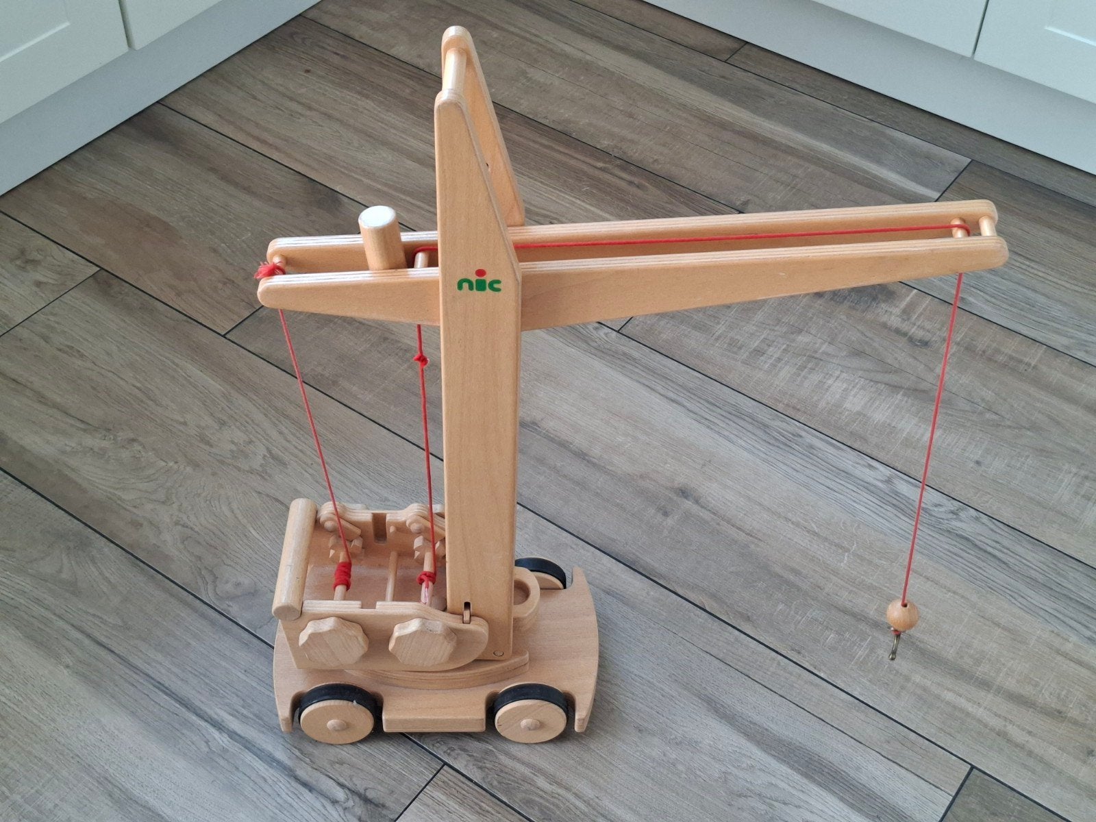 Nic Houten Hijskraan, Ophalen of Verzenden, Gebruikt