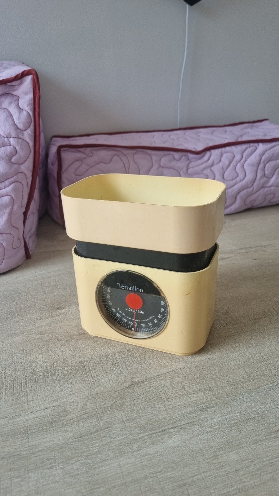 Vintage Terraillon keukenweegschaal, Ophalen of Verzenden
