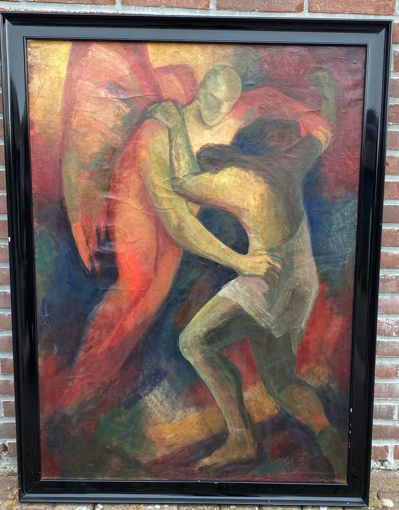 Groot religieus schilderij, Antiek en Kunst, Kunst | Schilderijen | Klassiek, Ophalen