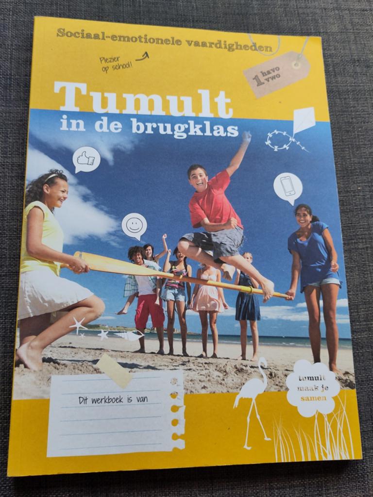 Nieuw Leerboek Tumult in de Brugklas 1 Havo Vwo, Ophalen of Verzenden, Nieuw, Overige niveaus, Diverse auteurs (zie achterkant boek)