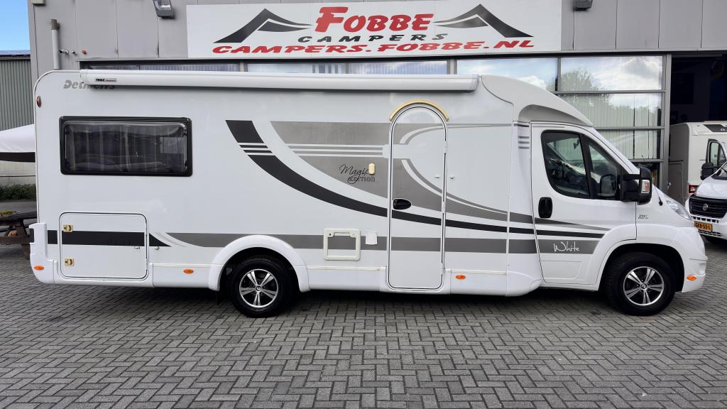 180PK Automaat De Dethleffs Magic Edition t11 Uit 2012 46dkm, Automaat, Ringverwarming, Tot en met 2, Bedrijf