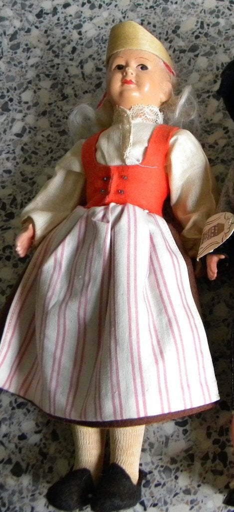 POPJE KLEDERDRACHT, POPPETJE KLEDERDRACHT, Ophalen of Verzenden, Gebruikt, Pop