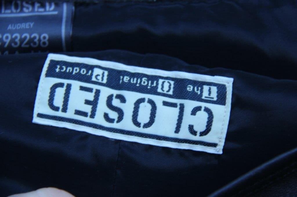 Rok zwart Closed mt 44 Lamsleer Vaste prijs, Kleding | Dames, Maat 42/44 (L), Ophalen of Verzenden, Zo goed als nieuw, Knielengte