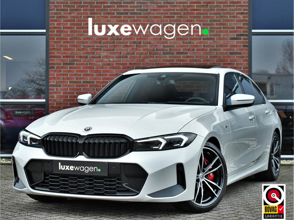 BMW 3 Serie 330D M-Sport Pro Pano H/K HUD El-zetels Parelmoe, Auto's, BMW, 12 maanden, Achterwielaandrijving, 2993 cc, Lichtsensor