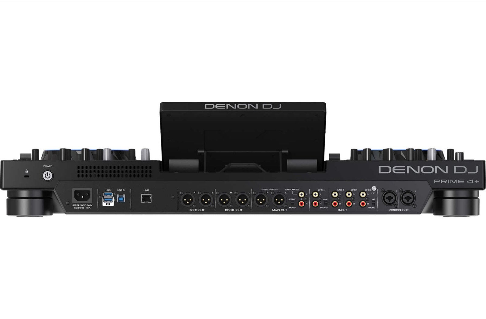 Denon DJ Prime 4+ met Decksaver en UDG tas, Ophalen of Verzenden, Zo goed als nieuw, Dj-set, Denon