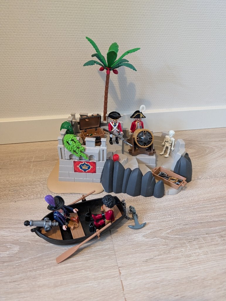 Playmobil Vesting van de Soldaten - set 70413, Pirates, Complete set, Ophalen of Verzenden, Zo goed als nieuw