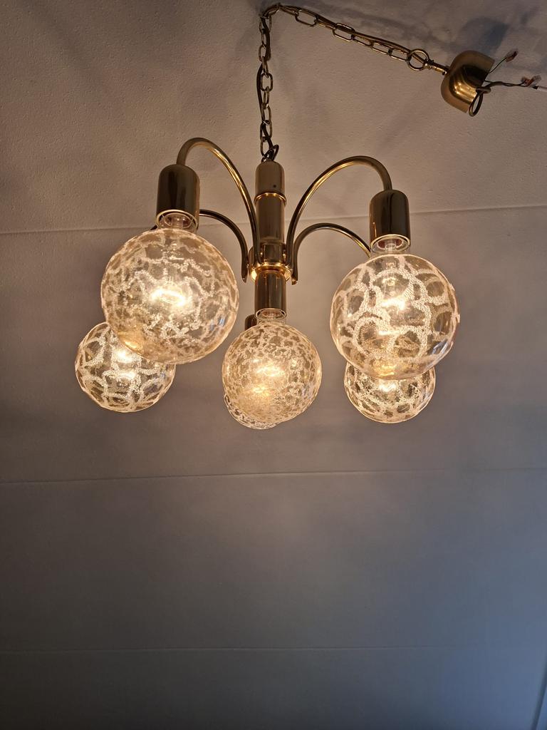 Vintage Hanglamp, Huis en Inrichting, Lampen | Hanglampen, Ophalen, Zo goed als nieuw, Minder dan 50 cm