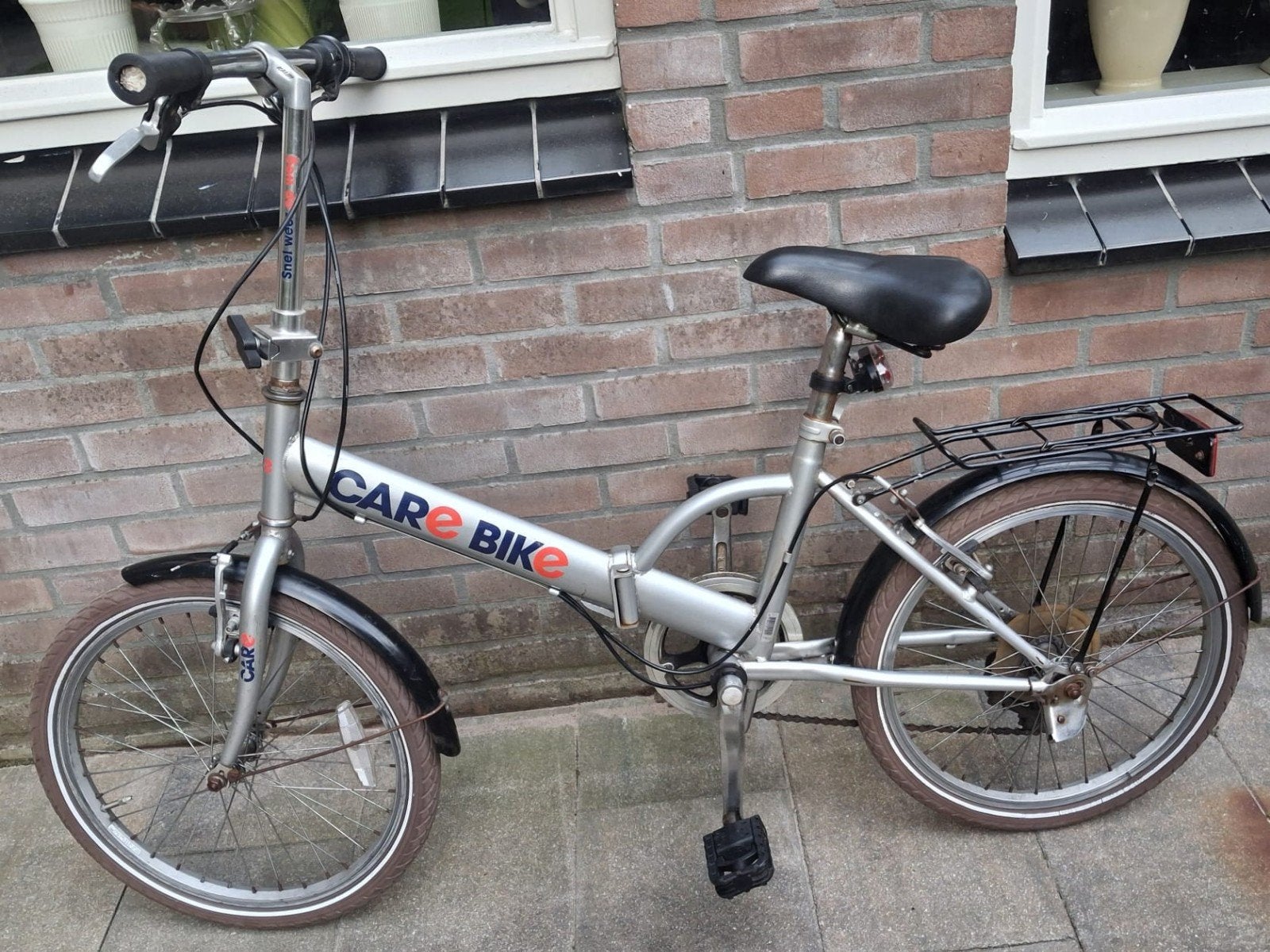 Vouwfiets( care-bike ).20 inch zie beeschrijving, Fietsen en Brommers, Fietsen | Vouwfietsen, Ophalen, Gebruikt, 20 inch of meer
