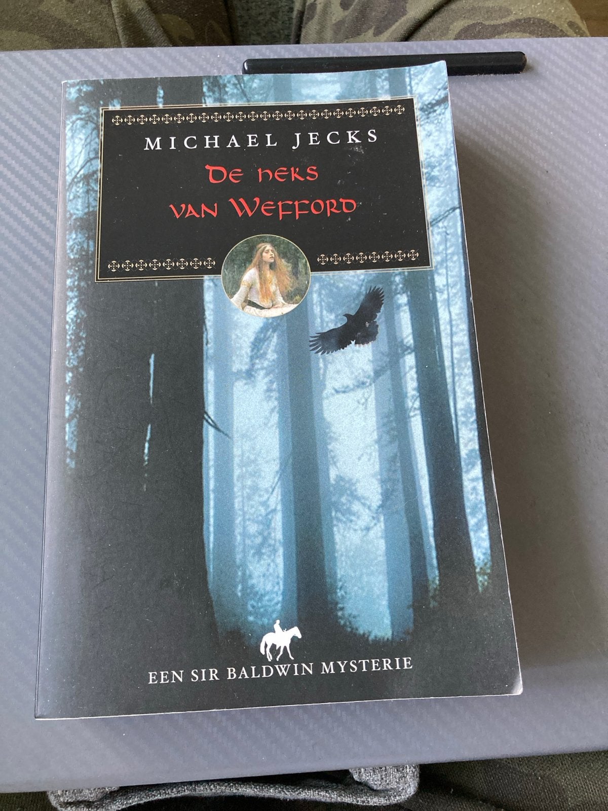 Michael Jecks - De heks van Wefford (Sir Baldwin Mysterie), Ophalen of Verzenden, Gelezen