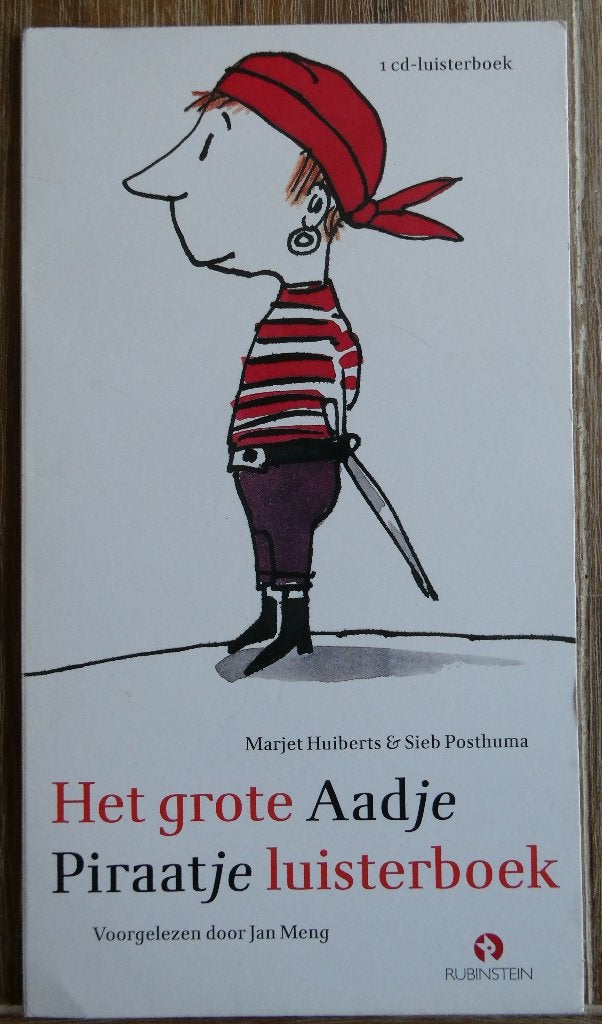 Het grote Aadje Piraatje luisterboek - Marjet Huiberts, Boeken, Ophalen of Verzenden, Marjet Huiberts, Cd, Kind