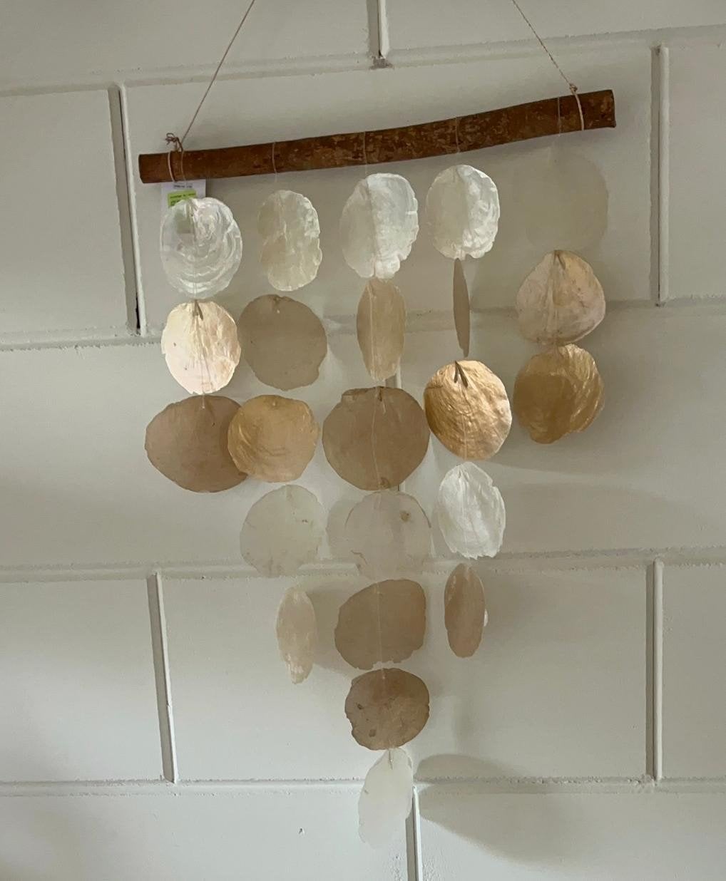 Mooie Capizhanger handgemaakt in Bali., Meerkleurig, Boho, Nieuw, Ophalen of Verzenden