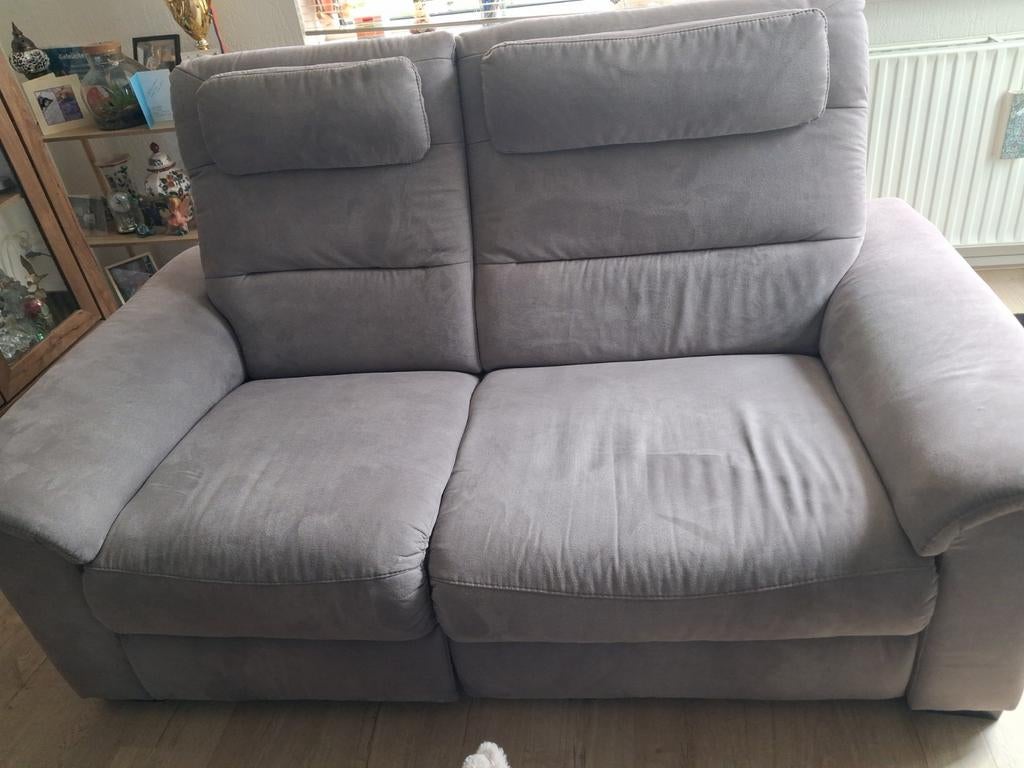 2x2 zits bankstel elektrisch, Huis en Inrichting, Banken | Bankstellen, Ophalen of Verzenden, Zo goed als nieuw, 75 tot 100 cm