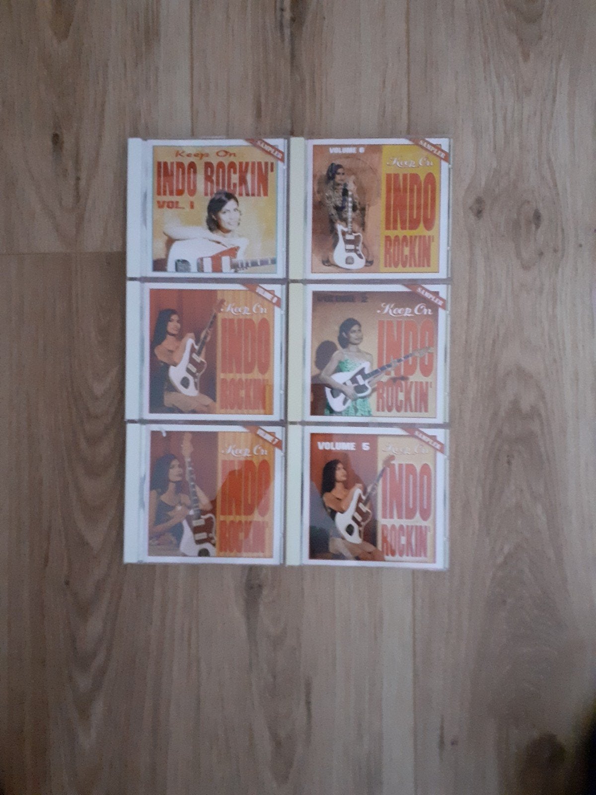 6 Indo Rockin' CD's - Keep On Indo Rockin', Ophalen of Verzenden