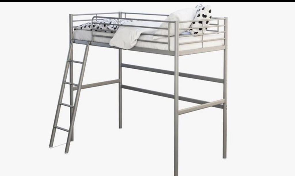 Hoogslaper van IKEA, Ophalen, Hoogslaper, Eenpersoons, 140 cm