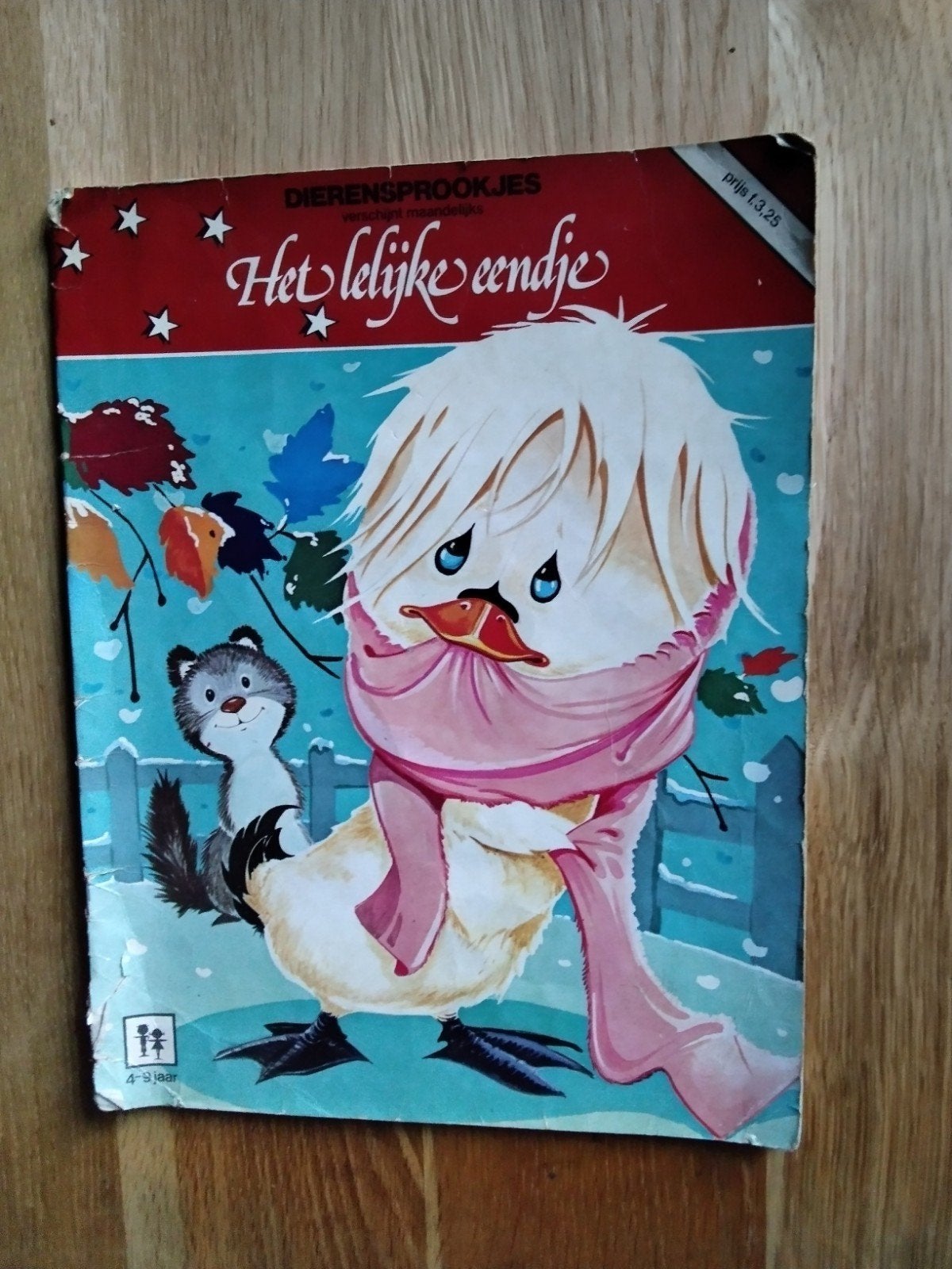 Dierensprookjes: Het Lelijke Eendje - Klassiek Kinderboek, Ophalen of Verzenden, Gelezen, Hans Christian Andersen