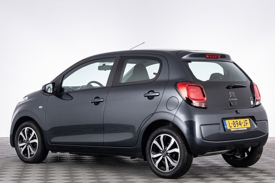 Citroën C1 1.0 VTi Shine | AIRCO | VELGEN  1e Eigenaar, 12 maanden, Stof, Gebruikt, Zwart