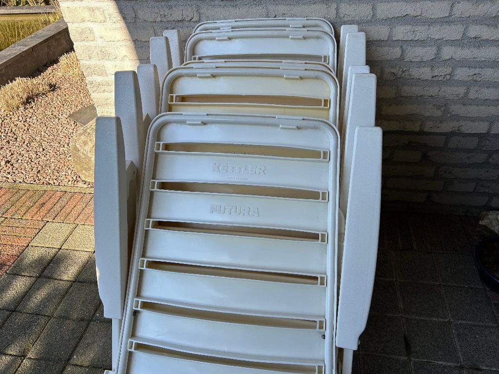 Kettler Tuinstoelen .Type Futura.Kunststof / aluminium 2109, Ophalen, Campingstoel
