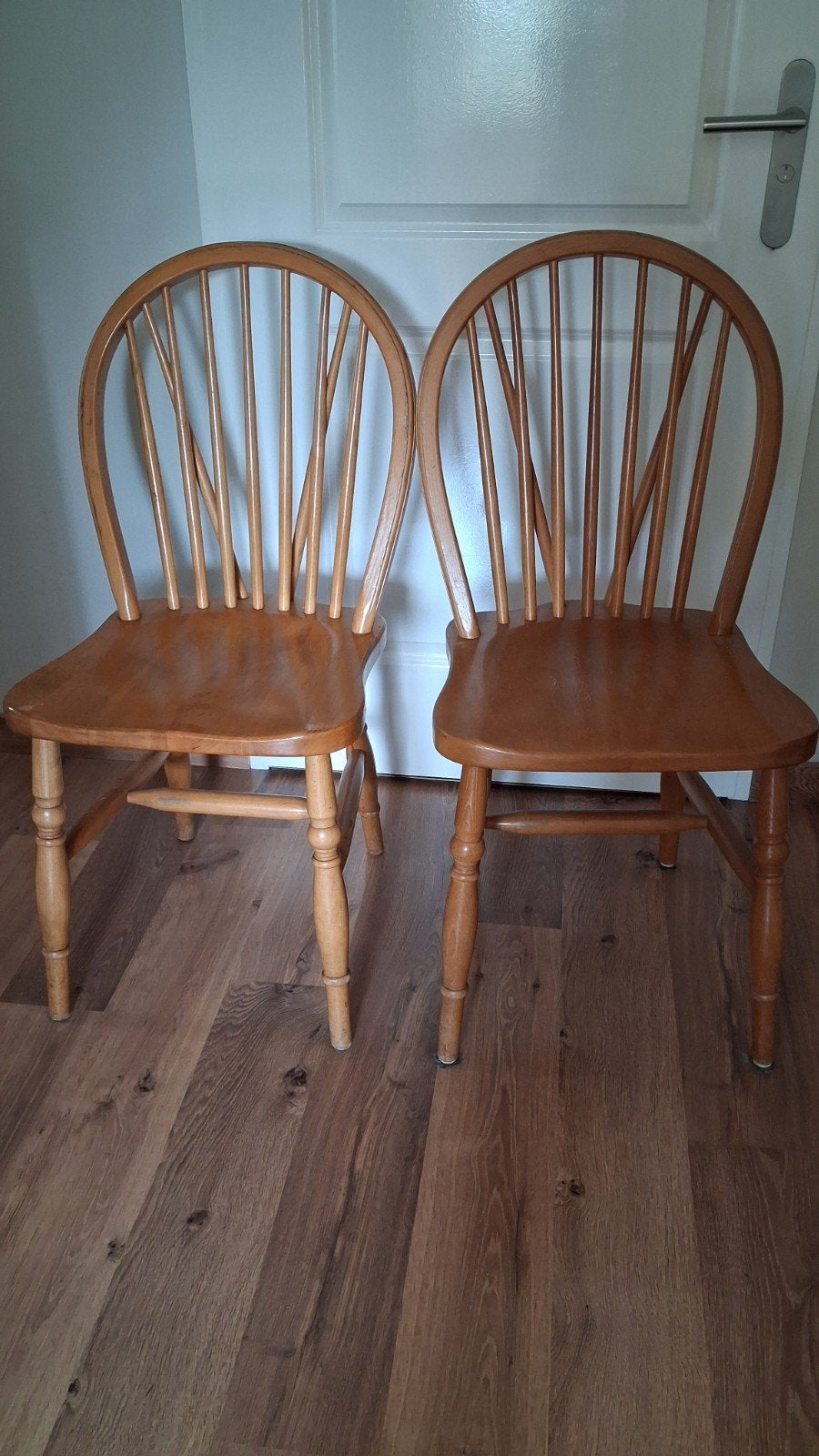 2 stoelen gratis, Huis en Inrichting, Stoelen, Ophalen, Gebruikt, Twee, Bruin