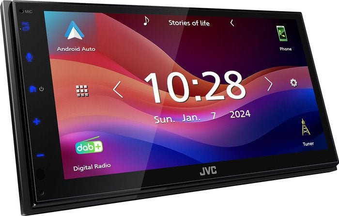 JVC KW-M695DBW Autoradio met DAB+, Apple CarPlay, Android Au, Auto diversen, Ophalen of Verzenden, Zo goed als nieuw