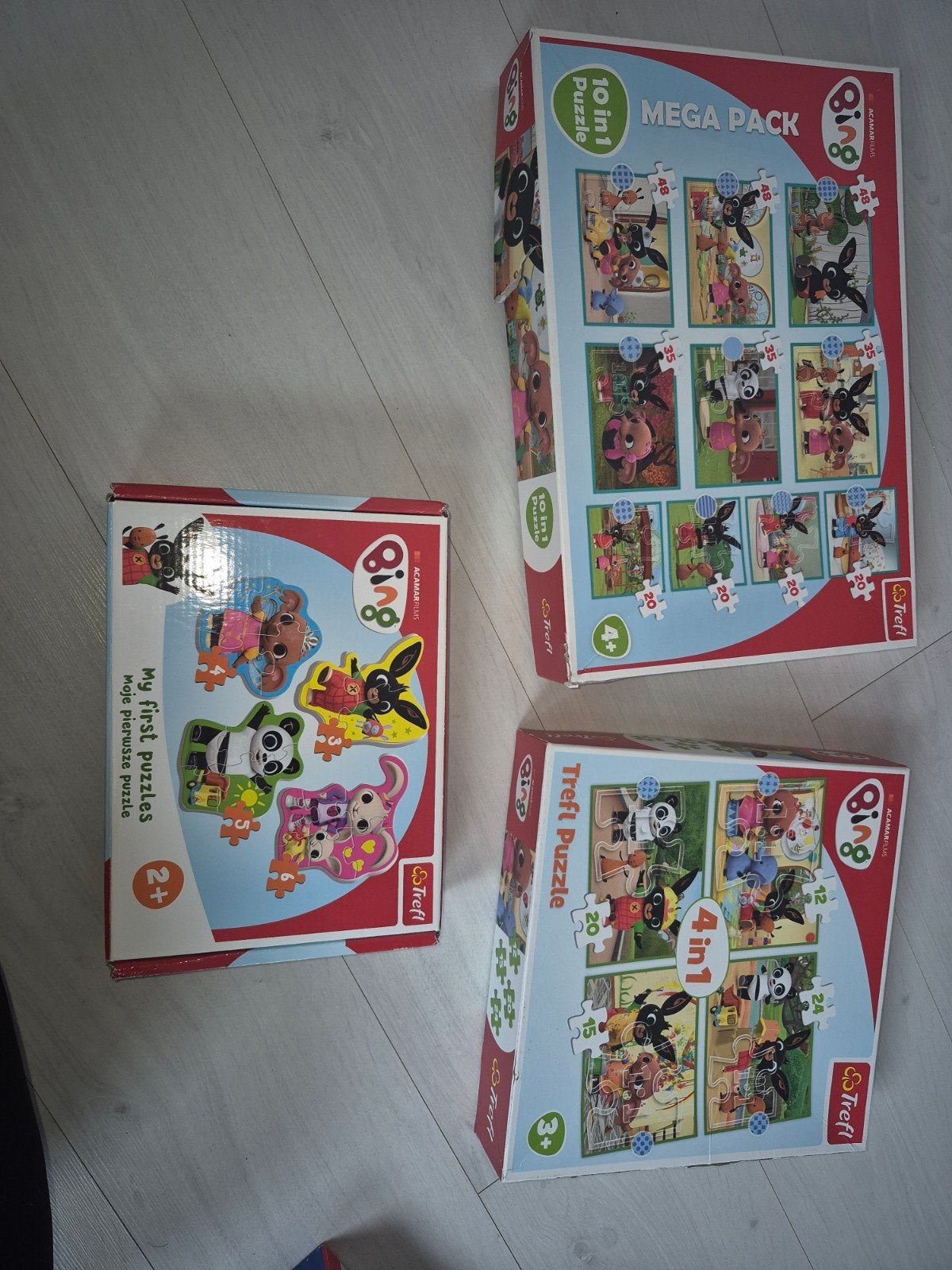 Bing Puzzels Mega Pack en Mijn Eerste Puzzels, Ophalen of Verzenden, Meer dan 50 stukjes, Gebruikt, 2 tot 4 jaar