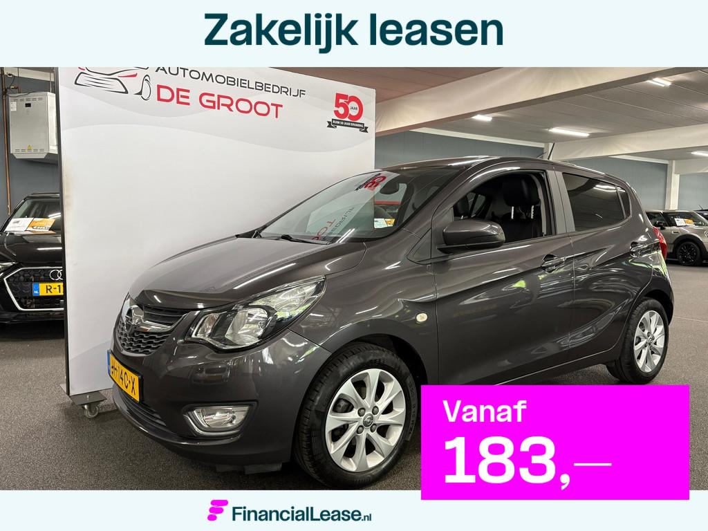 Opel KARL 1.0 ecoFLEX Cosmo/NL auto/ Lederen bekleding/ Park, Voorwielaandrijving, 839 kg, Gebruikt, Automatische klimaatregeling