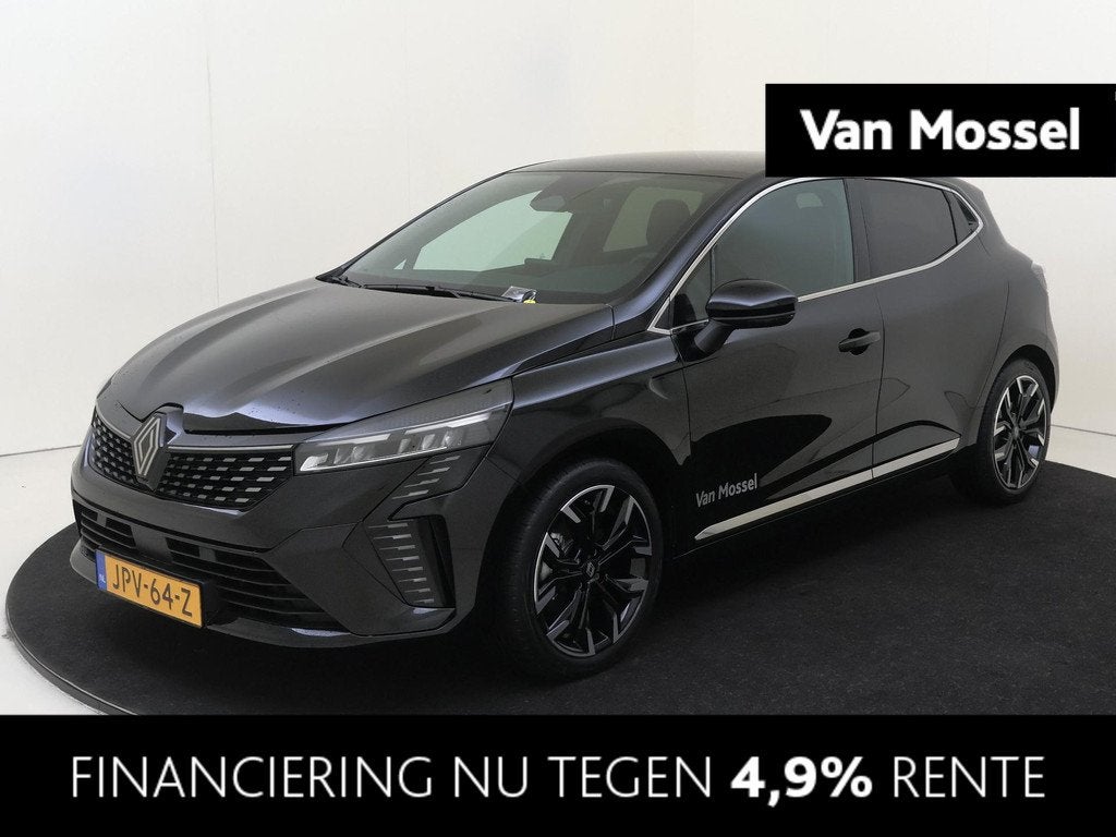 Renault Clio 1.6 E-Tech Full Hybrid 145 techno | Stoelverwar, Auto's, Renault, Automatische klimaatregeling, Euro 6, Leder en Stof