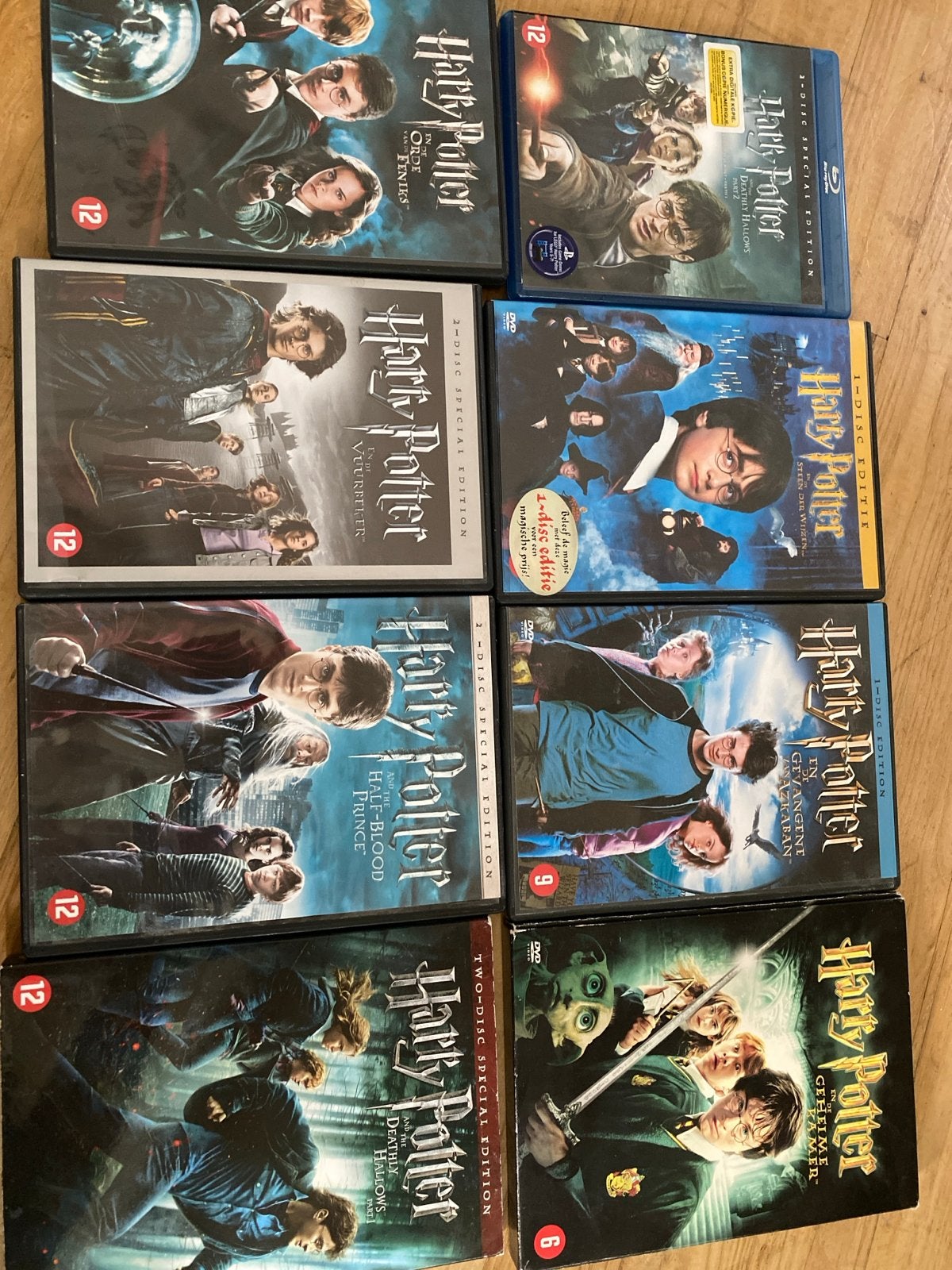 Harry Potter Complete Filmcollectie (DVD & Blu-ray), Nederlands, Ophalen of Verzenden, Vanaf 12 jaar, Gebruikt