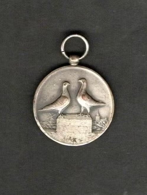 Medaille Duiven 1e Prijs 1947., Ophalen of Verzenden, Zo goed als nieuw