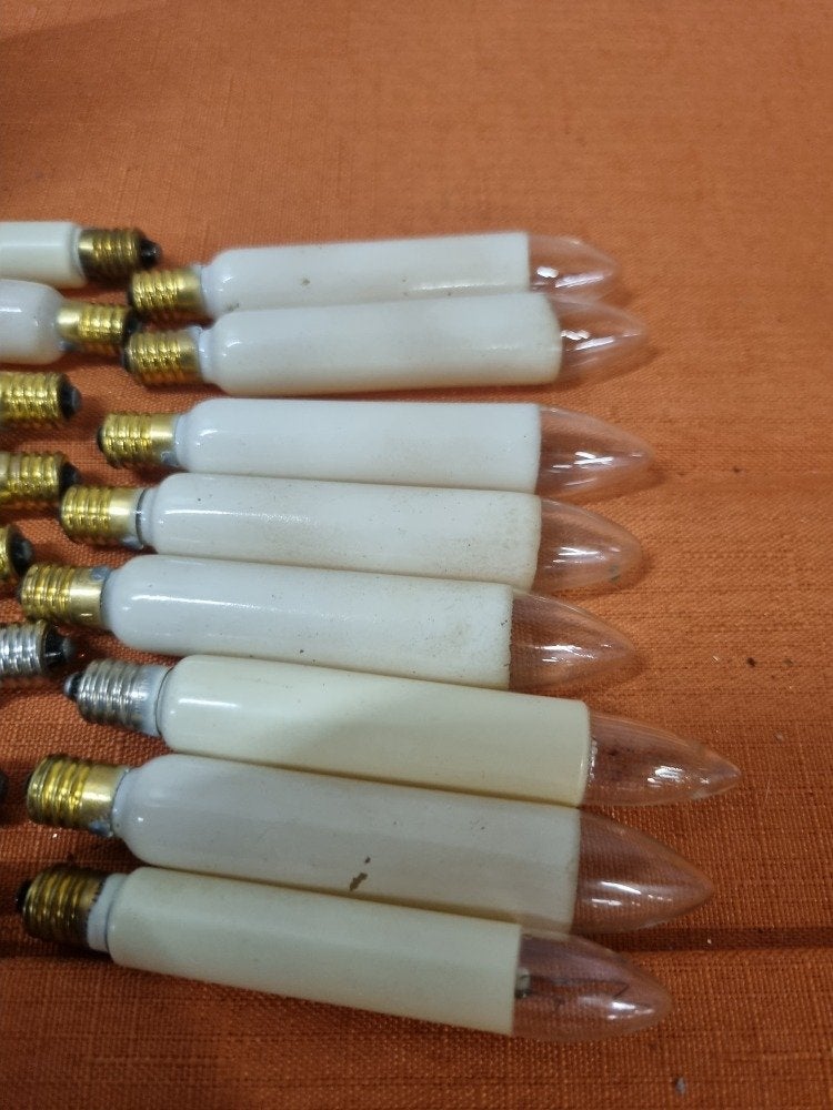 kerstverlichtinglampjes 17 stuks vintage 255b, Diversen, Kerst, Ophalen of Verzenden, 'T Olde Gre-j, Info@toldegrej.nl, Endepoelstraat 20f Didam