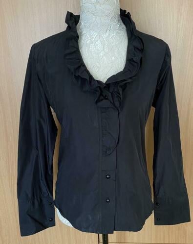First Choice blouse maat 40, Kleding | Dames, Ophalen of Verzenden, Zo goed als nieuw, Maat 38/40 (M), Zwart