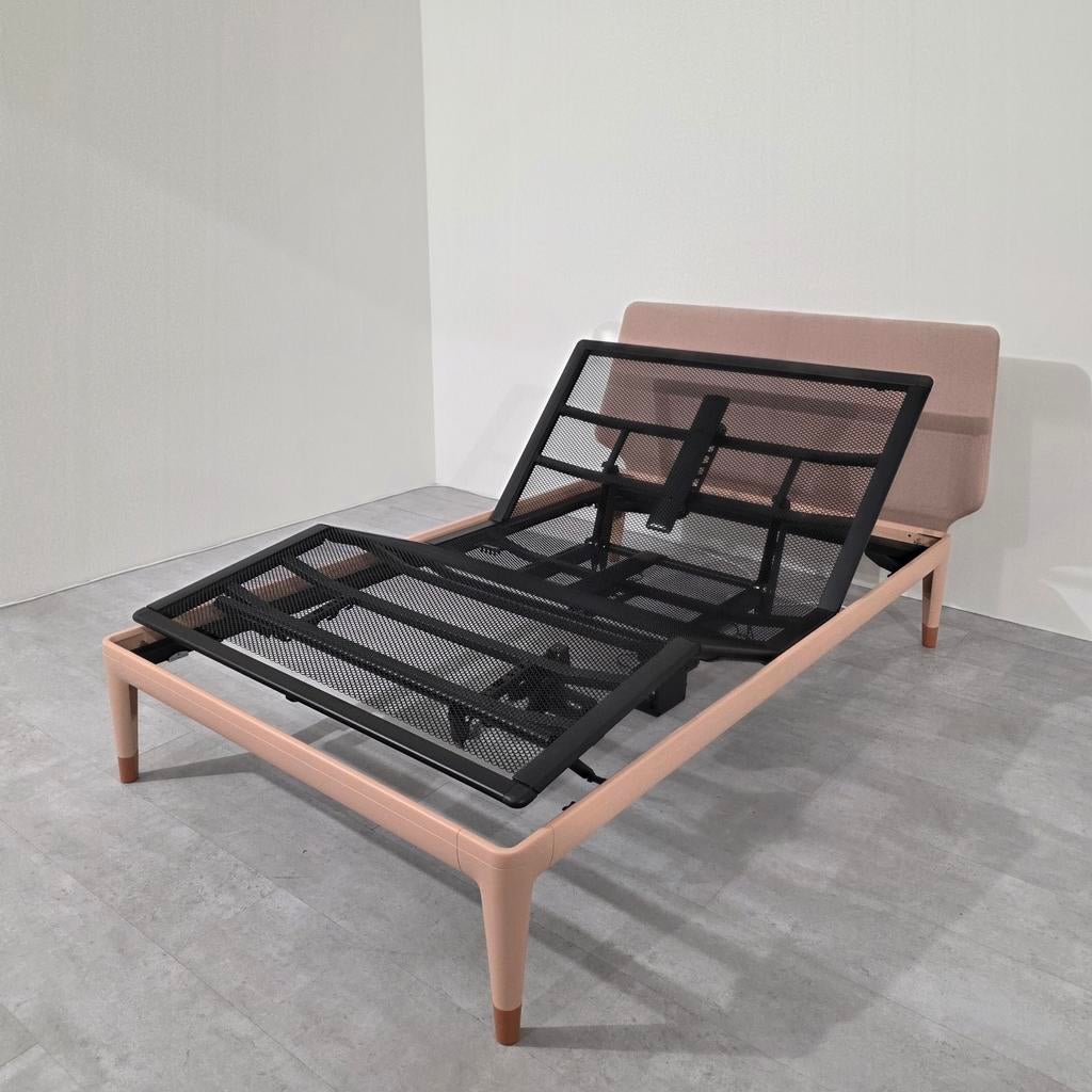 Auping Essential Bed 120x200 Elektrisch M2, Huis en Inrichting, Slaapkamer | Bedden, Verstelbaar, Ophalen of Verzenden, Zo goed als nieuw