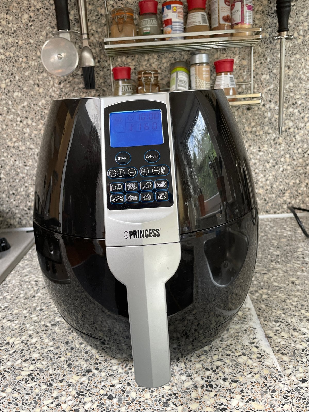 Princess Airfryer XL 3,2L met uitgebreide accessoires set, Ophalen, Gebruikt, Airfryer XL, 750 t/m 999 gram