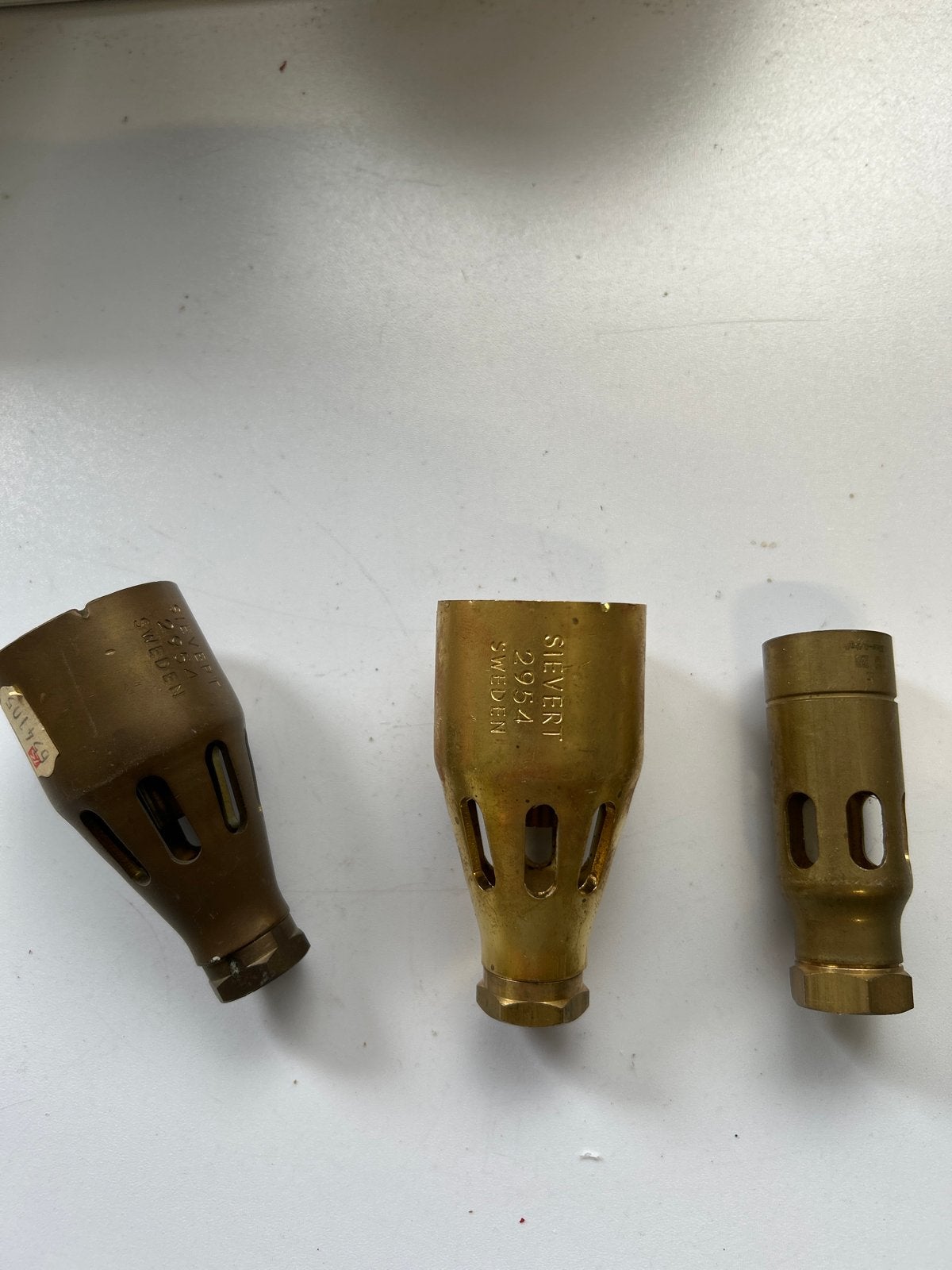 Siegert 2954 branderkoppen voor soldeerbout, Ophalen of Verzenden, Gebruikt