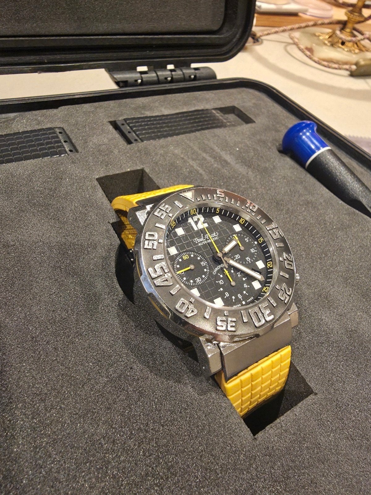 Paul Picot Plongeur C-Type Chrono Limited Edition, Overige merken, Gebruikt, Staal, Polshorloge