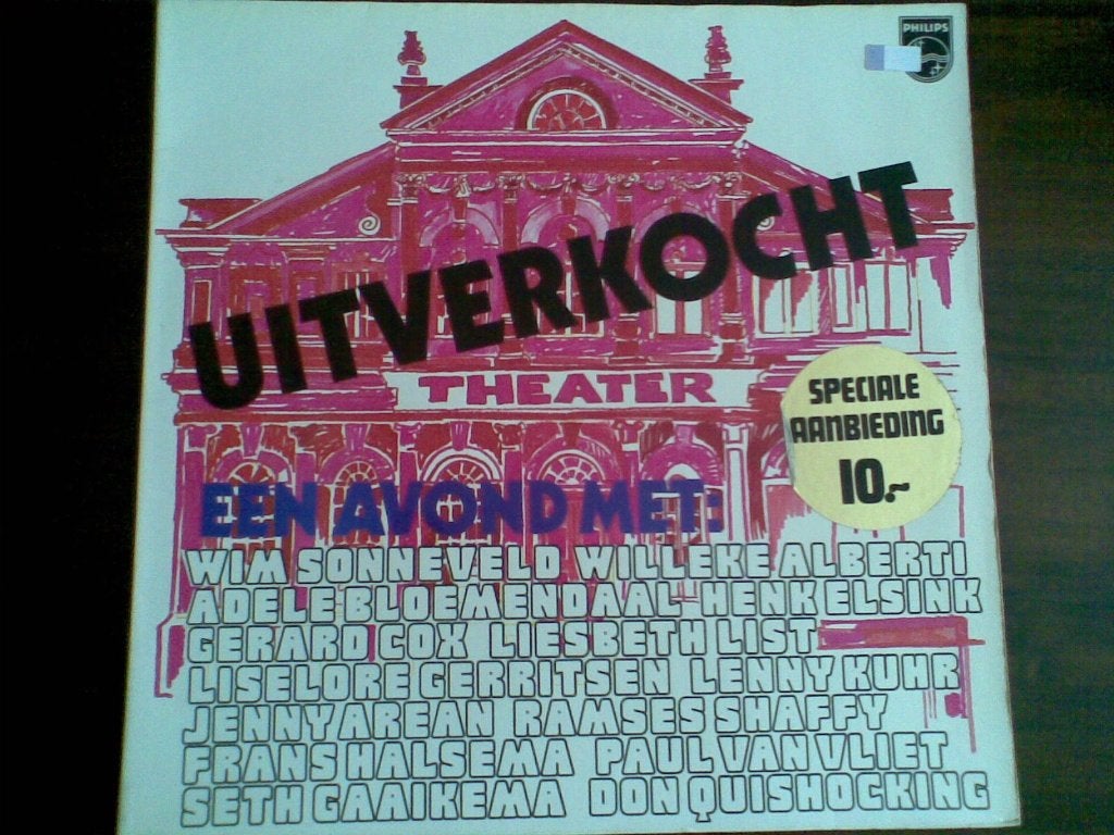 LP - Uitverkocht ! Theater, Ophalen of Verzenden, Zo goed als nieuw, 12 inch, Cabaret of Kleinkunst