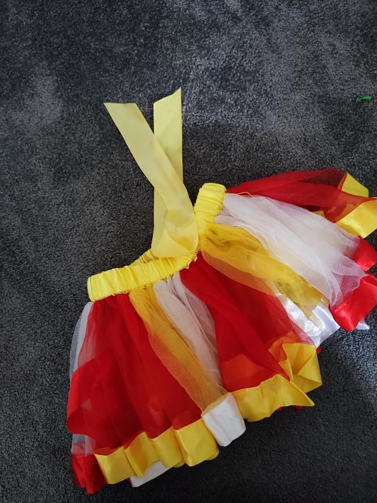 Oeteldonk kinder rokje . Tutu rokje, Ophalen of Verzenden, Nieuw, 110 t/m 116, Meisje